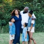 family, african-american, happy, together, portrait, outdoors, poc, bipoc
